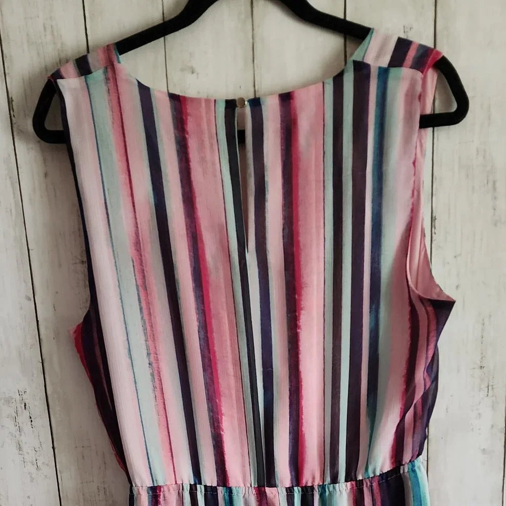 Colorful Ruffle Dress - Picture 5 of 6